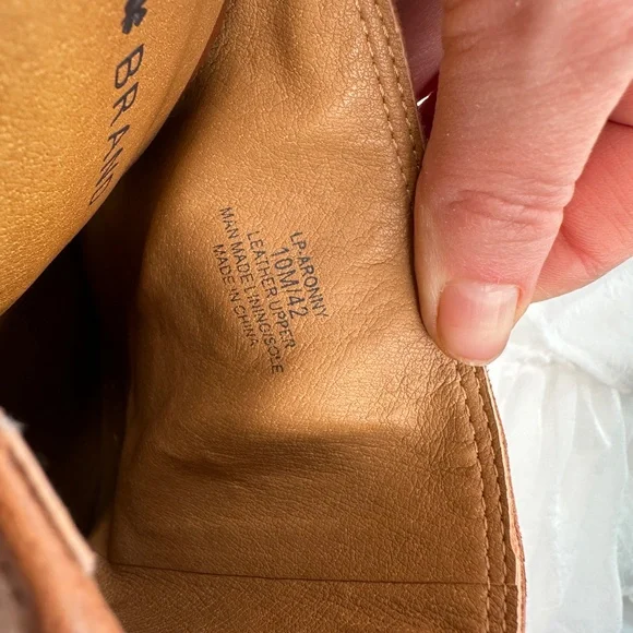 Lucky Brand Leather Mules Women's Size 10 - Picture 6 of 6